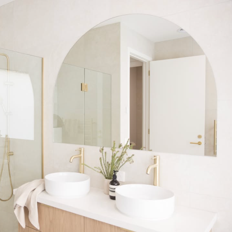 Verona Tall Basin Mixer Brushed Gold