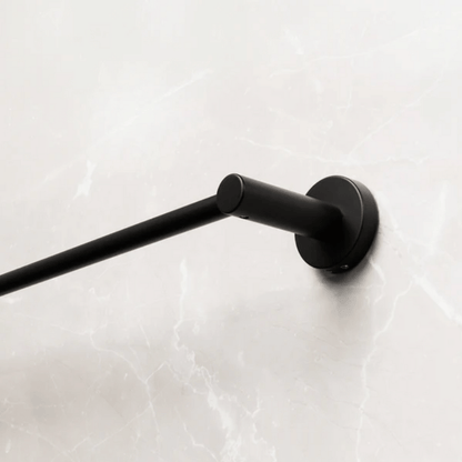 Single Towel Rail - Matte Black