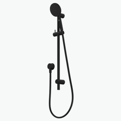 Shower Rail Round - Matte Black