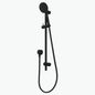 Shower Rail Round - Matte Black