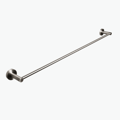 Single Towel Rail - Brushed Nickel