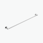 Single Towel Rail - Chrome