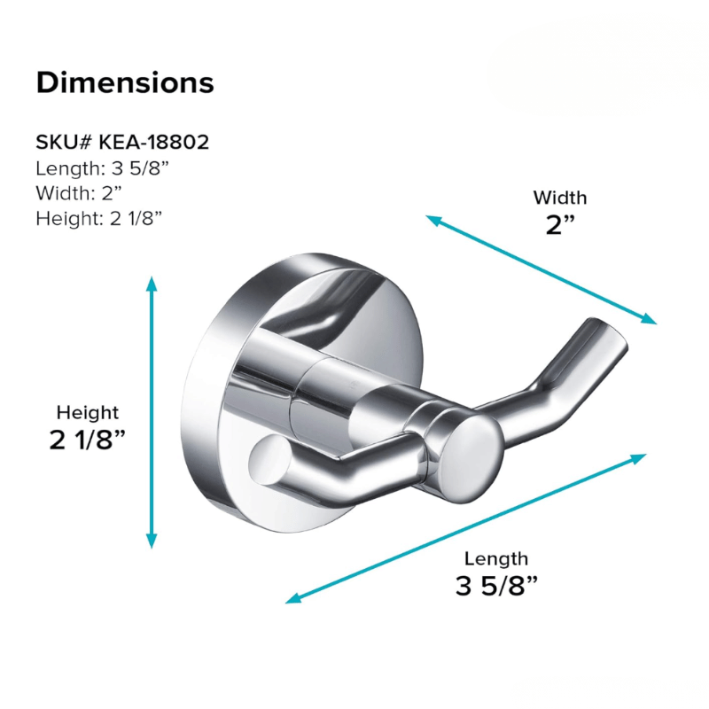 Towel Hook Chrome
