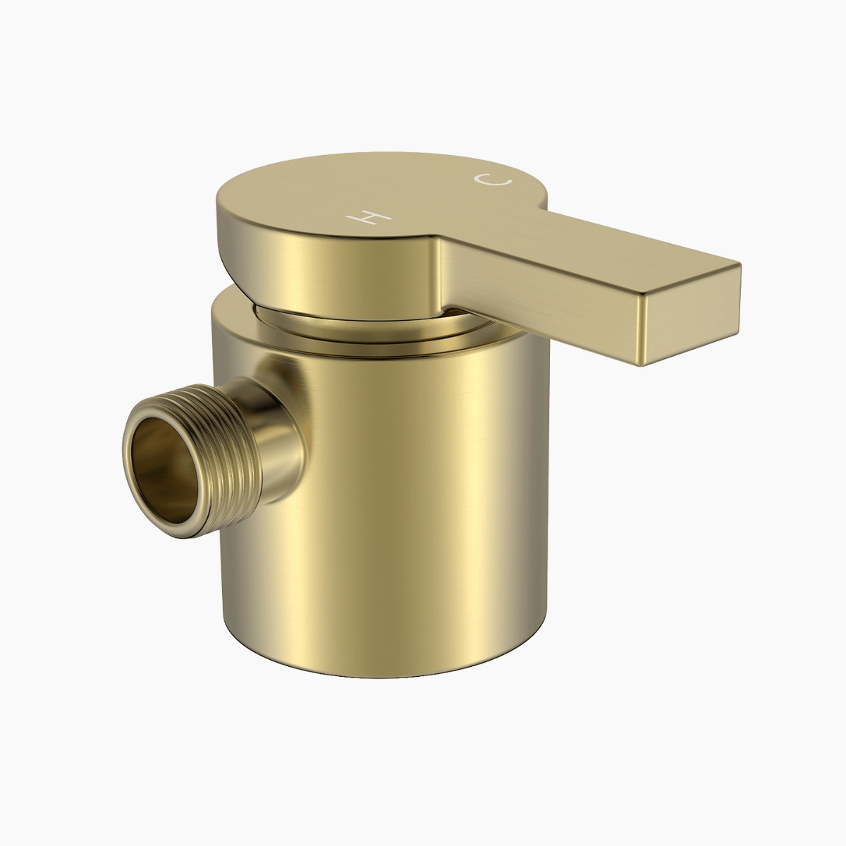 Shower Mixer - Brushed Gold