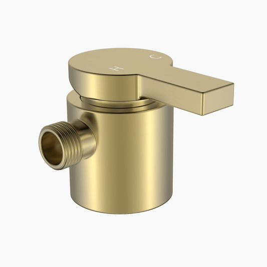 Shower Mixer - Brushed Gold