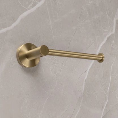 Toilet Roll Holder Brushed Gold