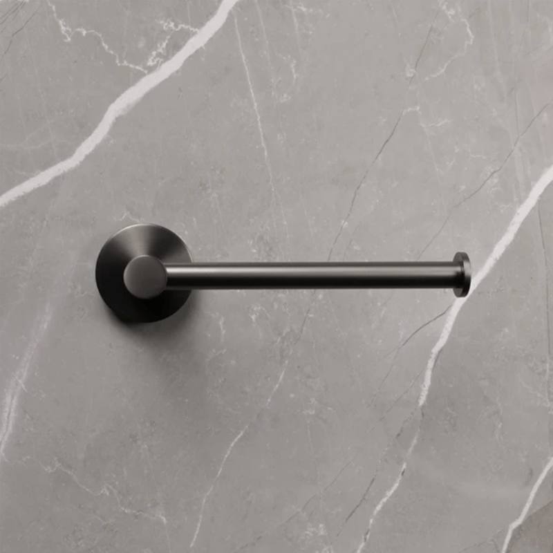 Toilet Roll Holder Gunmetal Grey