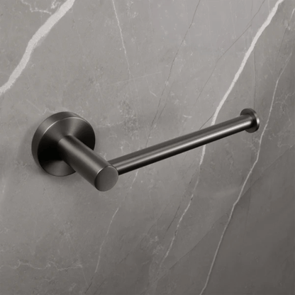 Toilet Roll Holder Gunmetal Grey