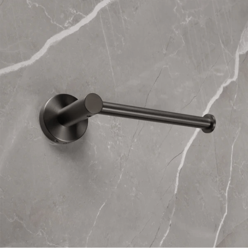 Toilet Roll Holder Gunmetal Grey