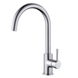 Luna Gooseneck Kitchen Mixer Chrome