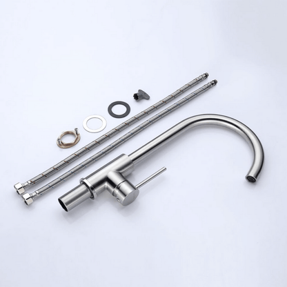 Gooseneck Mixer Brushed Nickel