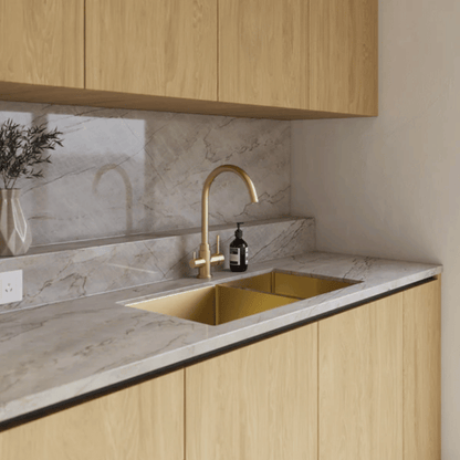 3-Way Filter Tap - Brushed Gold