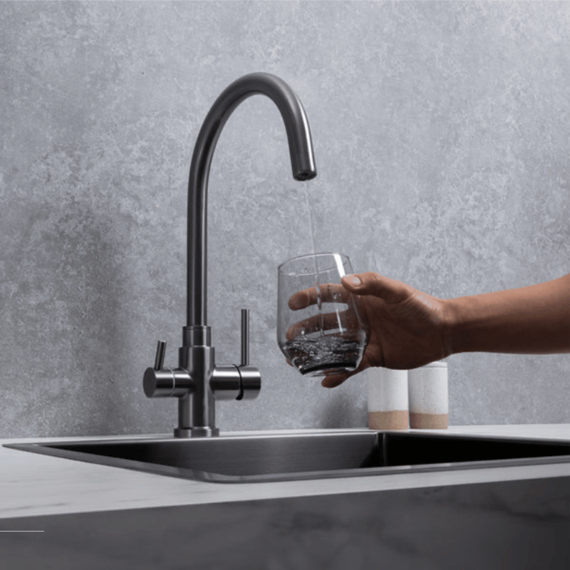 3-Way Filter Tap - Gunmetal Grey