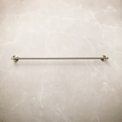 Single Towel Rail - Brushed Gold